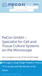 Mobile Screenshot of pecon.biz